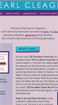 Mobile Screenshot of pearlcleage.net